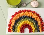 Festliga fruktskivor: vacker design med foton