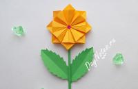 Origami ziedi: daudzi MK no kaktusa līdz burvju rozei