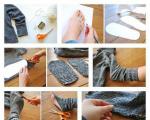We sew cozy and very comfortable house slippers in the “Sudarushka” style