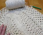 Come lavorare a maglia un bellissimo tappeto, rotondo, quadrato, ovale, rettangolare, traforato, a stella, all'uncinetto giapponese con le tue mani?