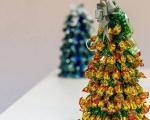 Do-it-yourself candy tree step by step photo